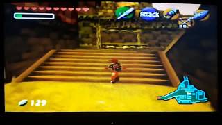 The Legend of Zelda: Ocarina of Time - Gameplay z konsoli Nintendo 64 przechwycony  telefonem ;] #2