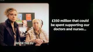 We could build a hospital a week with the money we give the EU