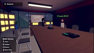 Keanu Reeves  and Jesus get a job (Rec Room)