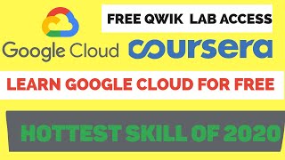 Learn Google Cloud For Free With Coursera | Limited Offer Enroll Fast