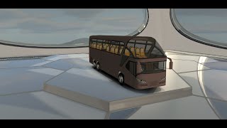 Oto Bus 3 2022 3D Model Review | SCORPYAZILIMMARKET.COM - 3D MODEL SHOP