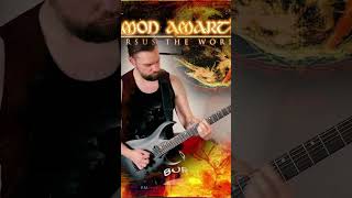 This song riffs are superb! 🎸🤘🔥 #amonamarth #downtheslopesofdeath #guitar #metalguitarcover