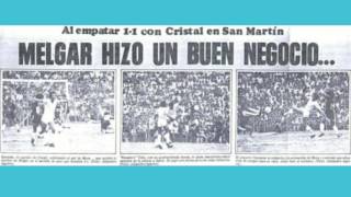 (AUDIO) DESCENTRALIZ. 1983: SPORTING CRISTAL vs melgar (1X1) REINAUGURACIÓN ESTADIO SMP, GOL DE MORA