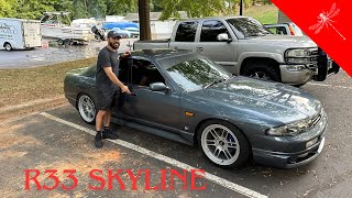 First Time in a JDM Legend R33 Skyline. Giving a Ride to my boy in my Turbo 370Z!