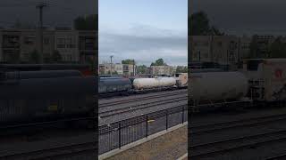 A gorgeous morning from Lansdale yard with Pennsylvania Northeastern 6 AUG 2024 not much moving