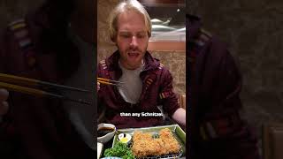 German tries Japanese Tonkatsu (Schnitzel) 🍖 🇩🇪🇯🇵