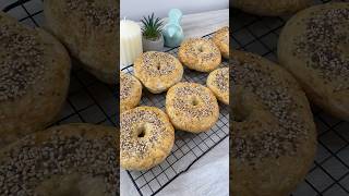 Bagels #homemade #baking #bakery #bakingdiaries #bakeathome #bake #bagels #food #recipes #bake