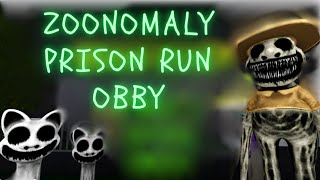 Zoonomaly Barry’s Prison | Roblox Obby Gameplay-Walkthrough