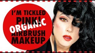 REVIEW | TICKLED PINK | AIRBRUSH MAKEUP | ALOE INFUSED | ORGANIC | GLAM