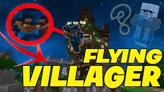 CURSED MINECRAFT VILLAGER IN SKYWARS!!!