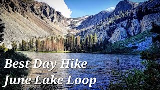 Best Hike June Lake Loop, Fern / Yost Meadow / Lake Ansel Adams Wilderness California 4.5 Mile Trail