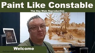 Welcome To The Hay Wain Reproduction