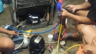 Basic Upright Freezer Convert To Inverter | Gagawin Ng Trainee Ko | part #1