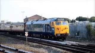 50044 'Exeter' Storms up through Exeter (GB private charter)