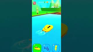 Shape -Shifting funny race gameplay Level 21#gaming #shortvideo #gameplay