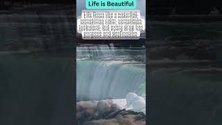 Niagara Falls - Life flows like a waterfall