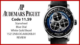 ▶ Audemars Piguet Code 11.59 Starwheel White Gold/Black Ceramic 15212NB.OO.A002KB.01 - REVIEW