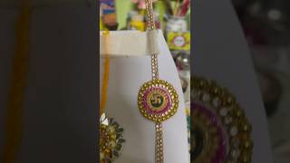 Unique 😱 easy to make Rakhi making paper craft✨❤️#rakshabandhan