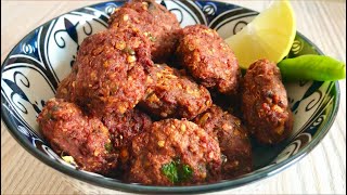 Kachche Keeme Ke Chatkhara Kabab | Kabab Recipe | Spicy and Juicy Kabab