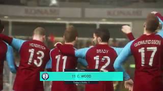 Burnley vs Arsenal PES2018 Xbox One X 4K