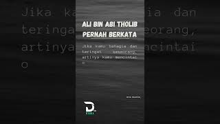 Kata Bijak Hari Ini . Quotes Of The Day #duawarna #motivasihidup #alibinabithalib #motivation