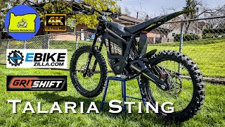 My Talaria Sting Build for 2022 | Oregon Motorcycle #Talaria #Surron #EbikeZilla #GritShift