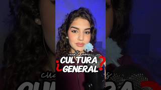 🤨Cuánto sabes de CULTURA GENERAL? #asmr