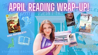 April Reading Wrap-Up! (feat. Dinosaurs, Cowboys & Vampires)