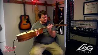 Lag T70D Tramontane Dreadnought Natural Demo and Review