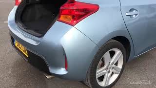 FD62UNS TOYOTA AURIS SPORT VALVEMATIC BLUE 2012, TOYOTA RON BROOKS MANSFIELD