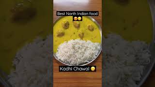 Kadhi Chawal - best North Indian Food ♥️😋#shorts #ytshorts