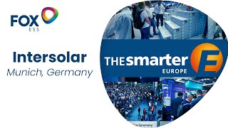 Fox ESS at the Intersolar Europe, Munich 2023