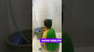 Gawat mandi pakai air kencing #shortsviral #short