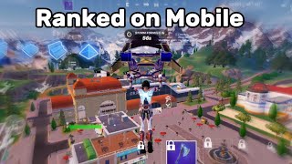 Ranked Gameplay on Fortnite Mobile Chapter 5...