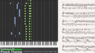 Fantasy Life - Pinch Theme (Synthesia Piano Tutorial)