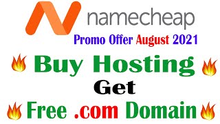 Namecheap Promo Code 2021 | Buy Namecheap Hosting and Get a Free .com Domain | Namecheap Coupon Code