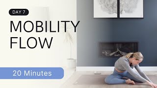 20 Minute Full Body Yoga | Mobility Flow | 30 Day Challenge: Day 7 | MIKMILL