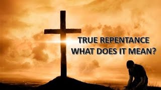 'I've repented of all my sins'....No you haven't. You lied to me just now.