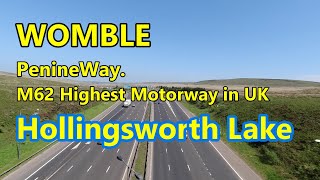 PenineWay. Highest Motorway in UK. Hollingworth Lake