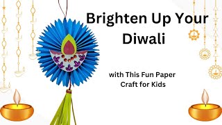 Brighten Up Your Diwali with This Fun Paper Craft for Kids