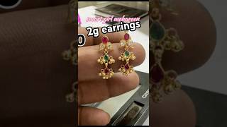 Trendy gold earring designs #goldearrings #goldearringswithweight#smartgirlmehareen#earringdesign