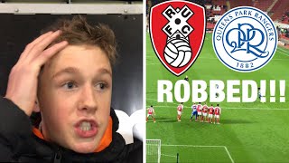 ROBBED ROBBED ROBBED *VLOG* Rotherham vs QPR