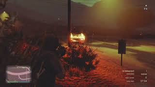 Grand Theft Auto V Ghost car destroyed