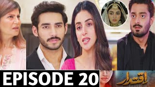 Iqtidar Episode 20 Full Story Iqtidar Episode 21 Teaser & Promo Green Tv Dramas #aliraza