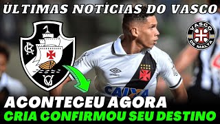 SAIU AGORA! PAULINHO ACABOU DE DECIDIR ONDE QUER JOGAR | NOTÍCIAS DO VASCO HOJE