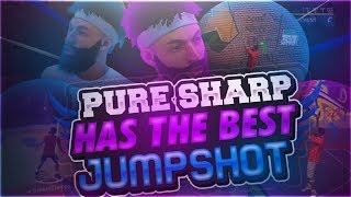 MY PURE SHARP HAS THE BEST JUMPSHOT! NOTHING BUT GREENS! | NBA 2K18