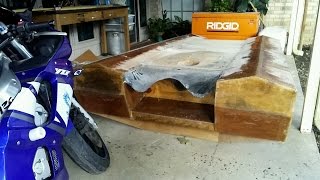 Homemade fiberglass jet boat (Update)