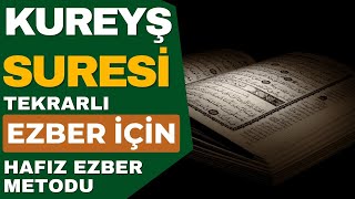 Kureyş Suresi Ezber İçin Her Ayet 10 Tekrarlı - Hafız Ezber Metodu