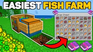 EASIEST AFK Fish Farm Tutorial In Minecraft 1.20!