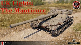 UK Lights: The Manticore - World of Tanks Console